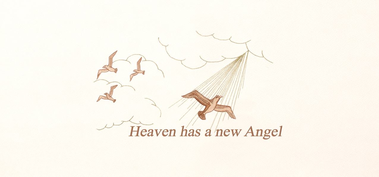 P 513 CP RT Heaven has a new Angel Copper Rosetan Faux